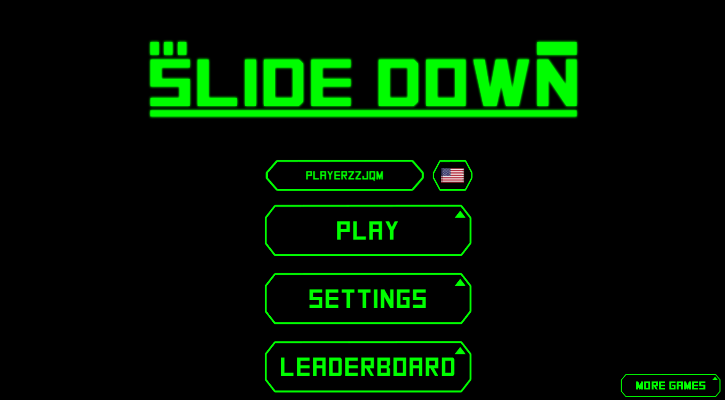 Slide Down Game Play Online
